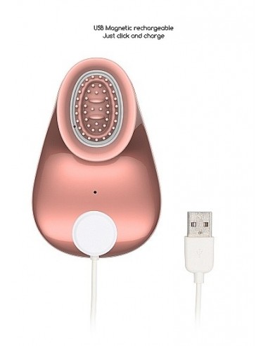 Stymulator łechtaczki Free Suction / Vibration Toy - Rose - Stymulatory łechtaczki - 10