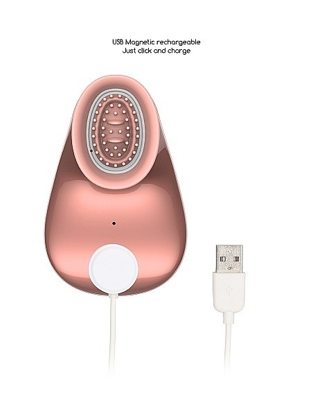 Stymulator łechtaczki Free Suction / Vibration Toy - Rose - Stymulatory łechtaczki - 10