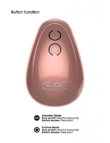 Stymulator łechtaczki Free Suction / Vibration Toy - Rose - Stymulatory łechtaczki - 11
