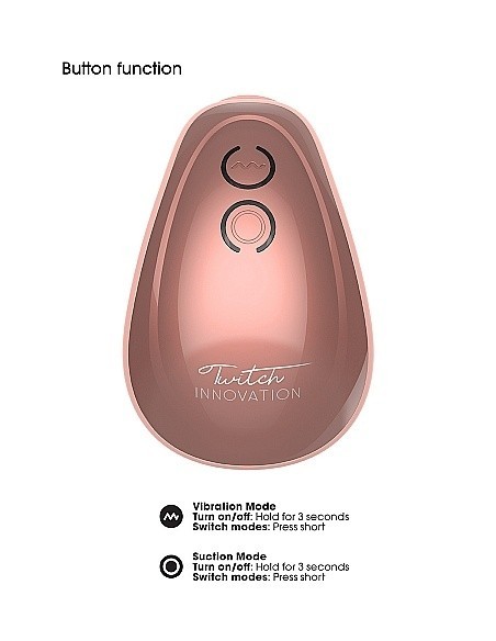 Stymulator łechtaczki Free Suction / Vibration Toy - Rose - Stymulatory łechtaczki - 11