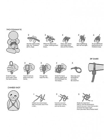 Gruba lina do wiązania i BDSM Thick Bondage Rope - 10 meter - Red - Liny, sznury BDSM - 6