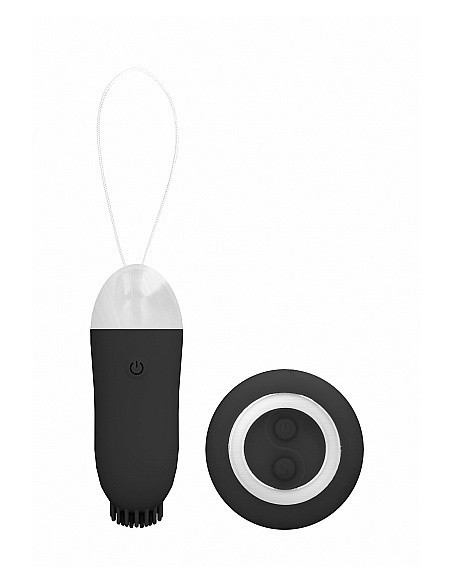 Bezprzewodowe jajeczko wibrujące Jayden Black - Wibratory Jajeczka - 1