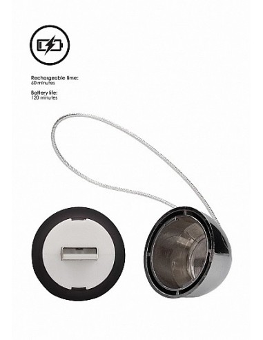 Bezprzewodowe jajeczko wibrujące Jayden Black - Wibratory Jajeczka - 6