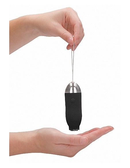 Bezprzewodowe jajeczko wibrujące Jayden Black - Wibratory Jajeczka - 9