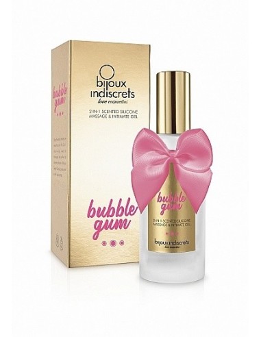 Uniwersalny żel intymny i olejek do masażu Scented Bubblegum 100 ml - Olejki i żele do masażu - 1