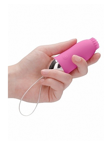 Bezprzewodowe jajeczko wibrujące Jayden Pink - Wibratory Jajeczka - 8