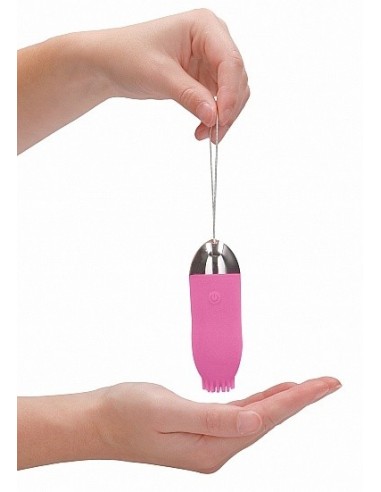 Bezprzewodowe jajeczko wibrujące Jayden Pink - Wibratory Jajeczka - 9