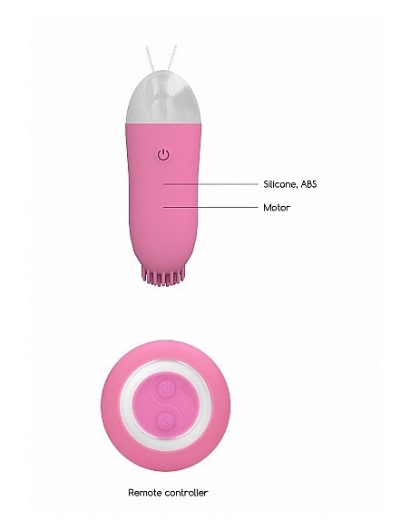 Bezprzewodowe jajeczko wibrujące Jayden Pink - Wibratory Jajeczka - 10