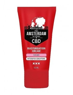 Original CBD from Amsterdam - Krem do masturbacji dla Niej - 50 ml - Lubrykanty, feromony i olejki do masażu CBD - 1 2