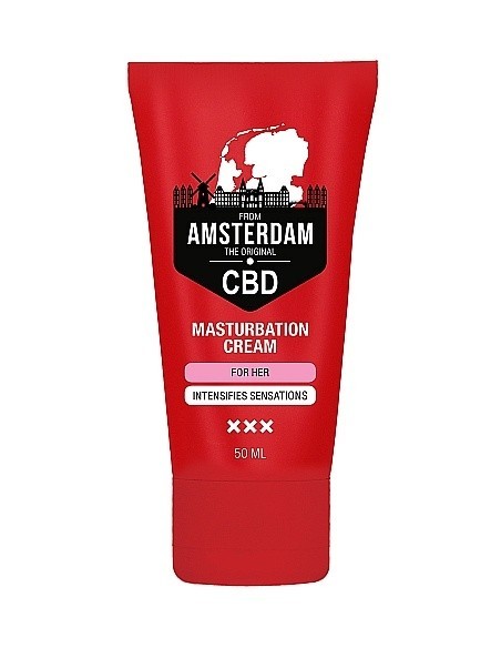 Original CBD from Amsterdam - Krem do masturbacji dla Niej - 50 ml - Lubrykanty, feromony i olejki do masażu CBD - 2