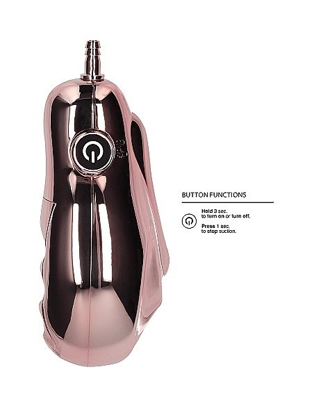 Pompka do waginy Automatic Pump Head - Pink - Pompki do sutków i pochwy - 5