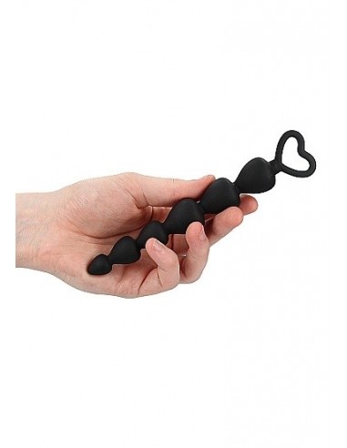 Kulki analne Silicone Anal Beads - Black - Kulki analne, koraliki analne - 4