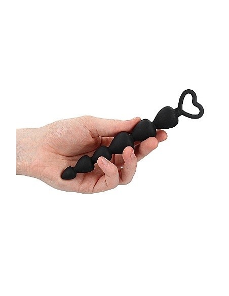 Kulki analne Silicone Anal Beads - Black - Kulki analne, koraliki analne - 4
