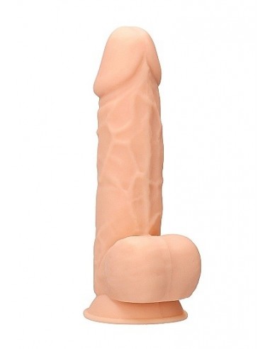 Realistyczne Dildo Silicone With Balls - 21,6 Cm - Flesh - Dilda realistyczne - 3