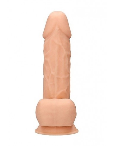Realistyczne Dildo Silicone With Balls - 21,6 Cm - Flesh - Dilda realistyczne - 5