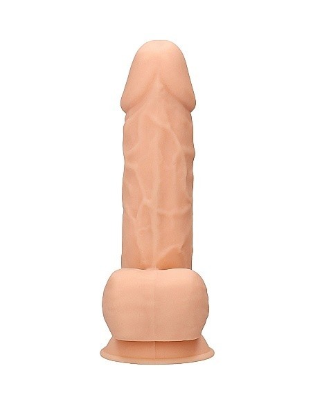 Realistyczne Dildo Silicone With Balls - 21,6 Cm - Flesh - Dilda realistyczne - 5