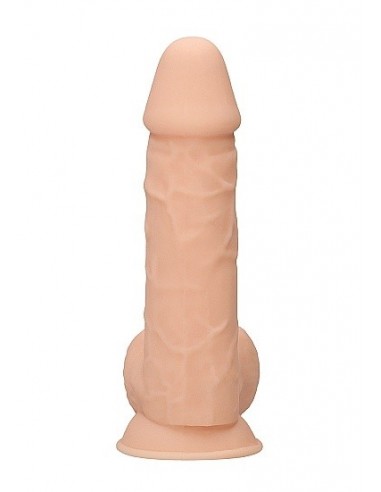 Realistyczne Dildo Silicone With Balls - 21,6 Cm - Flesh - Dilda realistyczne - 6