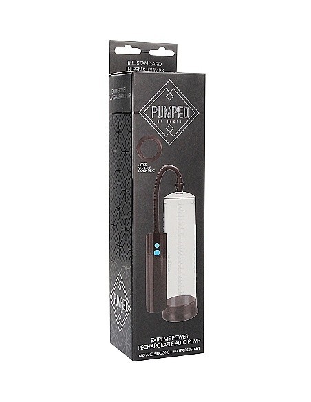 Pompka Erekcyjna Do Penisa Extreme Power Rechargeable Auto Pump - Transparent - Pompki erekcyjne i powiększające penisa - 2