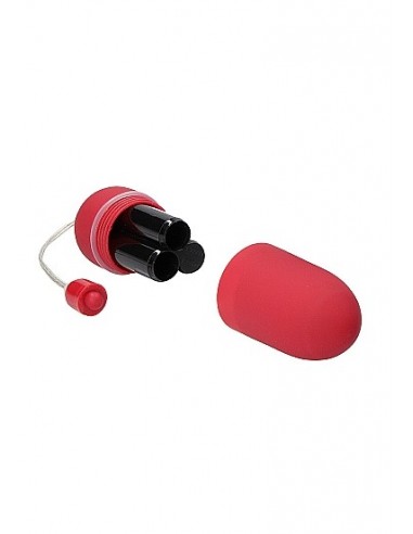 Wibrujące jajeczko 10 Speed Vibrating Egg - Red - Kulki Gejszy i Jajeczka Wibrujące - 5