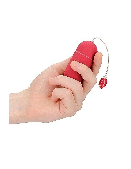 Wibrujące jajeczko 10 Speed Vibrating Egg - Red - Kulki Gejszy i Jajeczka Wibrujące - 1