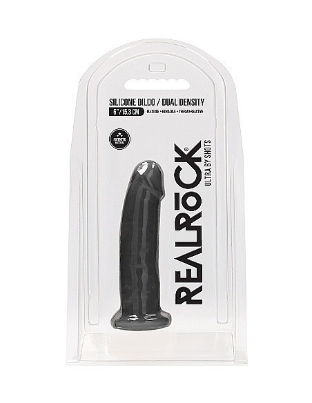 Realistyczne Dildo Silicone Without Balls - 15,3 Cm - Black - Dilda realistyczne - 2