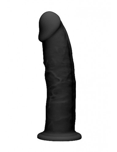 Realistyczne Dildo Silicone Without Balls - 15,3 Cm - Black - Dilda realistyczne - 4