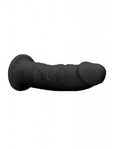 Realistyczne Dildo Silicone Without Balls - 15,3 Cm - Black - Dilda realistyczne - 8