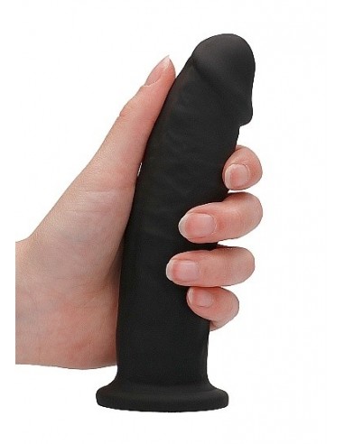 Realistyczne Dildo Silicone Without Balls - 15,3 Cm - Black - Dilda realistyczne - 1