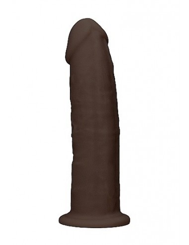 Realistyczne Dildo Silicone Without Balls - 15,3 Cm - Brown - Dilda realistyczne - 3