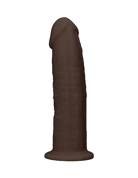 Realistyczne Dildo Silicone Without Balls - 15,3 Cm - Brown - Dilda realistyczne - 3
