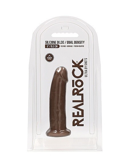 Realistyczne Dildo Silicone Without Balls - 15,3 Cm - Brown - Dilda realistyczne - 2