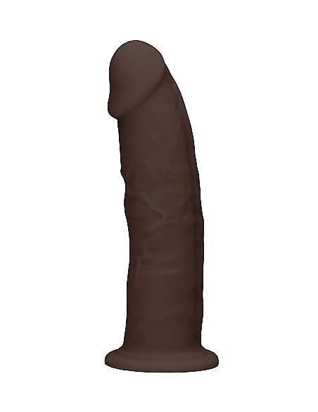 Realistyczne Dildo Silicone Without Balls - 15,3 Cm - Brown - Dilda realistyczne - 4