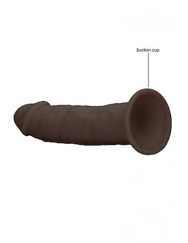 Realistyczne Dildo Silicone Without Balls - 15,3 Cm - Brown - Dilda realistyczne - 7