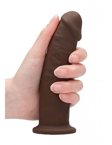 Realistyczne Dildo Silicone Without Balls - 15,3 Cm - Brown - Dilda realistyczne - 1