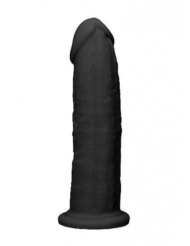 Realistyczne Dildo Silicone Without Balls - 22,8 Cm - Black - Dilda realistyczne - 3