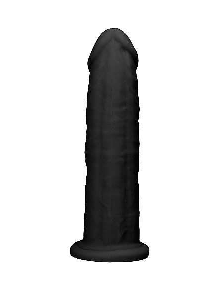 Realistyczne Dildo Silicone Without Balls - 22,8 Cm - Black - Dilda realistyczne - 5