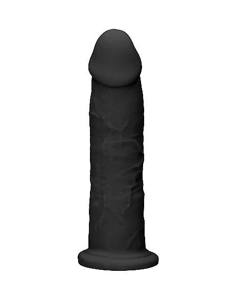 Realistyczne Dildo Silicone Without Balls - 22,8 Cm - Black - Dilda realistyczne - 6