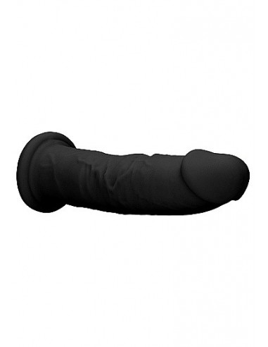 Realistyczne Dildo Silicone Without Balls - 22,8 Cm - Black - Dilda realistyczne - 8