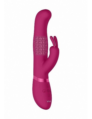 Wibrator Króliczek Izara - Rotating Beads Rabbit - Pink - Wibratory Króliczki - 5