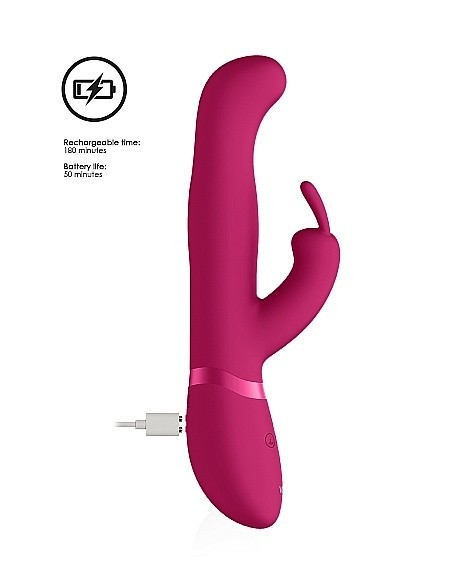 Wibrator Króliczek Izara - Rotating Beads Rabbit - Pink - Wibratory Króliczki - 14