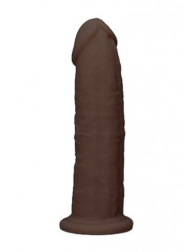 Realistyczne Dildo Silicone Without Balls - 22,8 Cm - Brown - Dilda realistyczne - 3