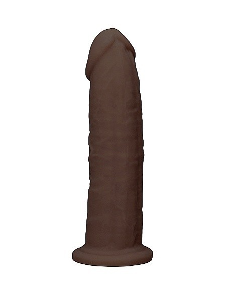 Realistyczne Dildo Silicone Without Balls - 22,8 Cm - Brown - Dilda realistyczne - 3
