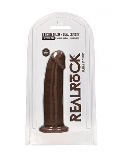 Realistyczne Dildo Silicone Without Balls - 22,8 Cm - Brown - Dilda realistyczne - 1 2