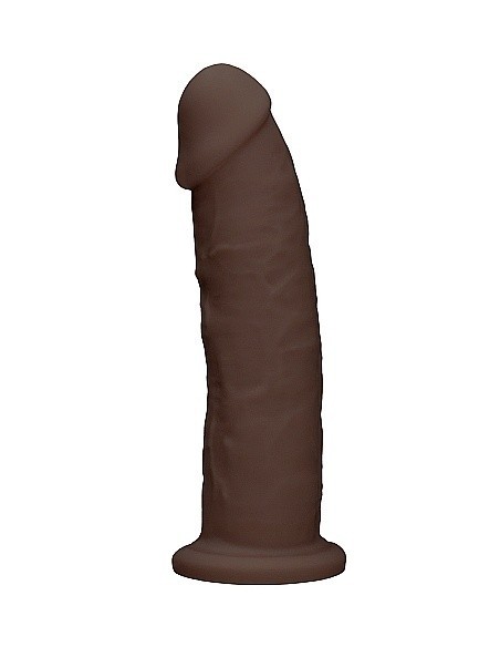 Realistyczne Dildo Silicone Without Balls - 22,8 Cm - Brown - Dilda realistyczne - 4