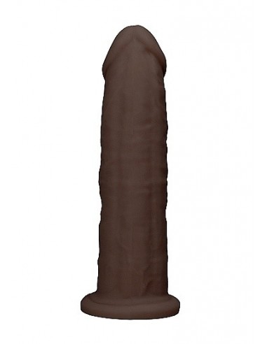 Realistyczne Dildo Silicone Without Balls - 22,8 Cm - Brown - Dilda realistyczne - 5