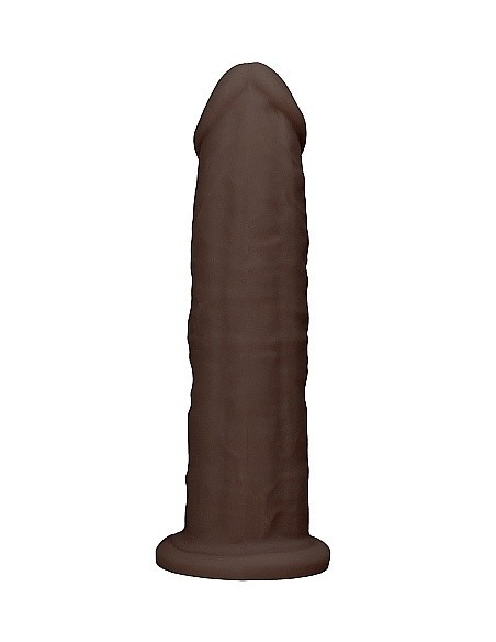 Realistyczne Dildo Silicone Without Balls - 22,8 Cm - Brown - Dilda realistyczne - 5