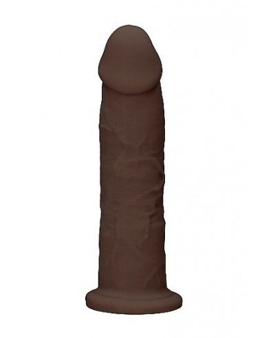 Realistyczne Dildo Silicone Without Balls - 22,8 Cm - Brown - Dilda realistyczne - 6