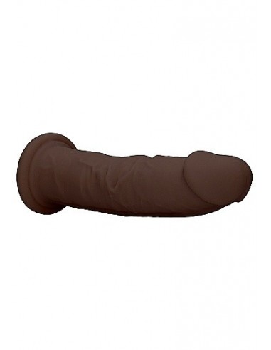 Realistyczne Dildo Silicone Without Balls - 22,8 Cm - Brown - Dilda realistyczne - 8