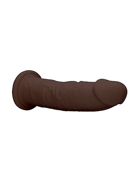 Realistyczne Dildo Silicone Without Balls - 22,8 Cm - Brown - Dilda realistyczne - 8