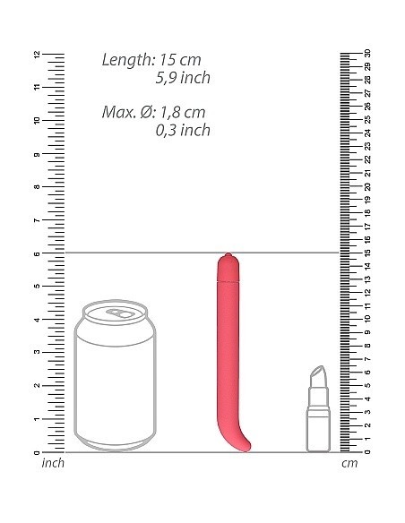 Stymulator punktu G G-Spot Vibrator - Pink - Wibratory Punktu G - 3